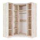 Шкаф-купе угловой Ромео - 10 Крафт Белый