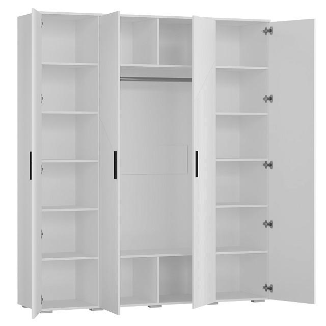 Шкаф распашной Синтра 4 Белый