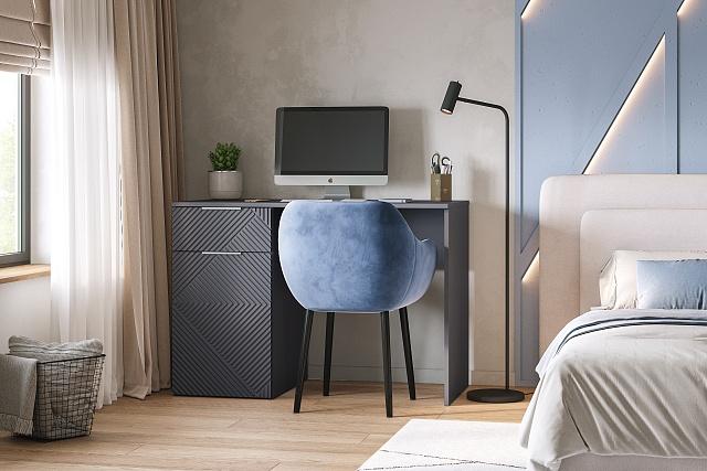 Письменный стол Салерно NEW 4 Графит