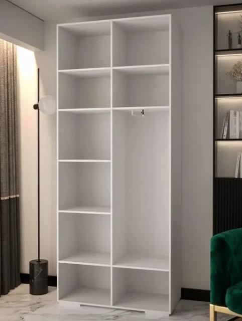 Шкаф распашной Брей - 1 Белый (5546имл)