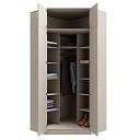 Шкаф угловой Алиса - 16 Кашемир