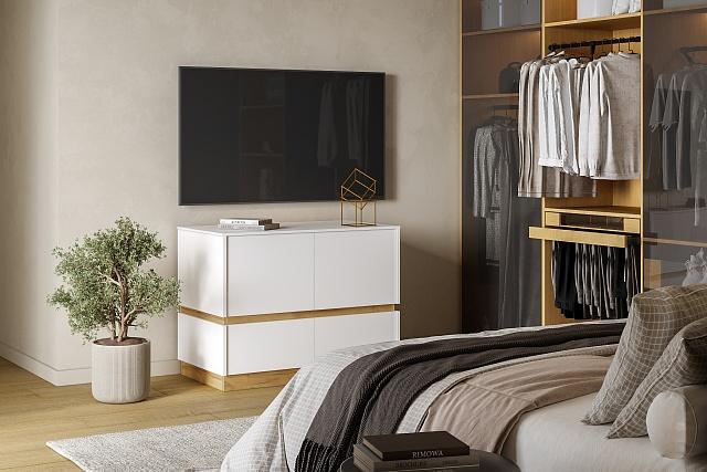 Комод Exeed - 2 Белый