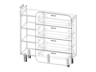 Комод Модерн+