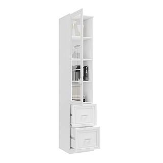 Книжный шкаф Библиограф - 1 №4 Белый