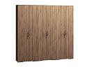 Шкаф распашной Белиз - 6 Крафт Табачный