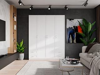 Шкаф распашной Зодиак 4.6 МДФ