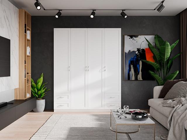 Шкаф распашной Зодиак 4.6 МДФ