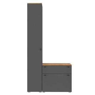 Прихожая Квели - 5 Графит