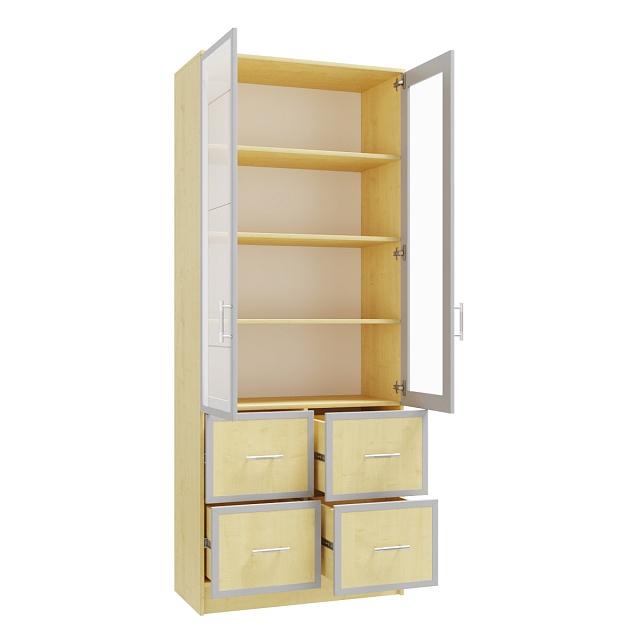 Книжный шкаф Альма - 10 Клен