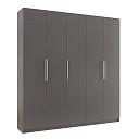 Шкаф распашной Калифорния - 5 Графит
