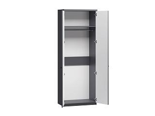 Шкаф распашной София РАХ - 2 МДФ Графит