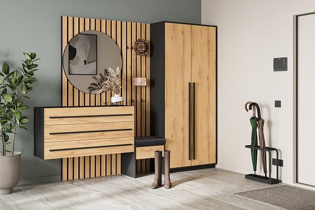 Прихожая Неаполь - 5 Черный