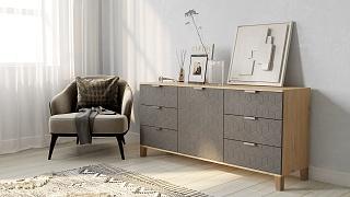 Комод Марвин Йорк - 33 Графит