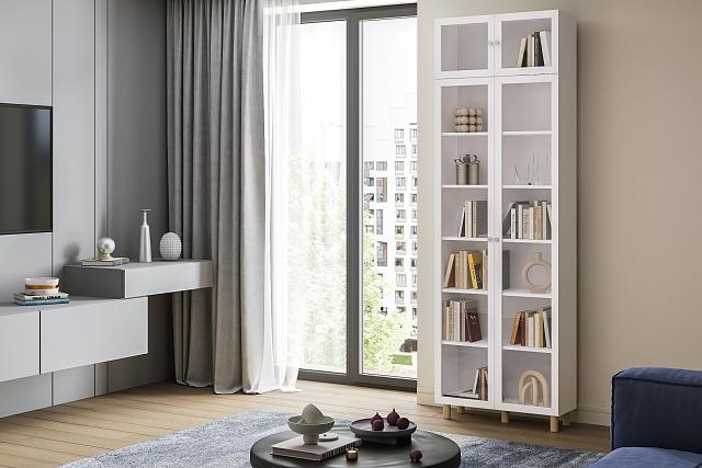 Библиотека Билли Сканди с антресолью - 20