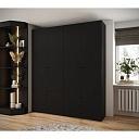 Шкаф распашной Люксор - 4.6 Черный