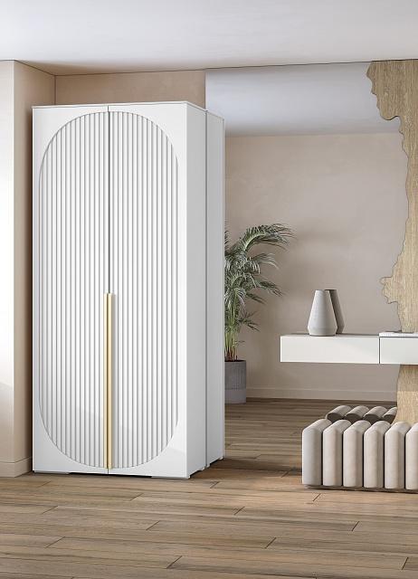 Шкаф распашной Брей - 1 Белый