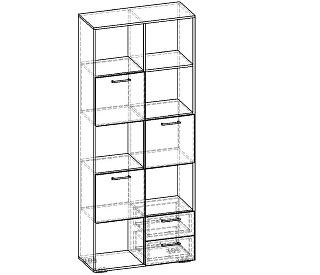 Стеллаж Бриз - 2.10