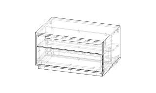 Журнальный стол Бостон Черный