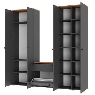 Прихожая Квели - 10 Графит