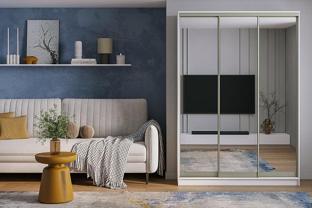 Шкаф-купе Борнео - 3.5К Белый