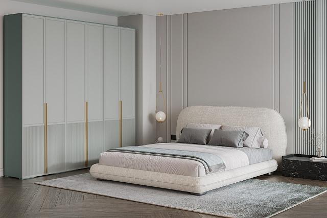 Шкаф распашной Телфорд - 6 Зеленый Айсберг