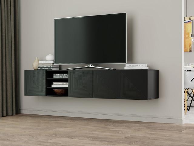 Тумба под ТВ Алиса 5 Черный