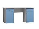Письменный стол Банни - 6 МДФ Пастельно-Синий