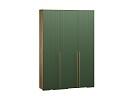 Шкаф распашной Лоренсе - 3 Шарли Green