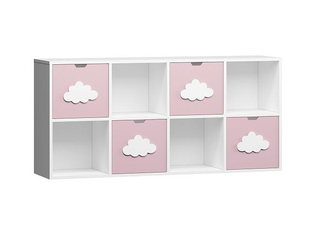 Стеллаж Kids - 5 Розовый Лайт