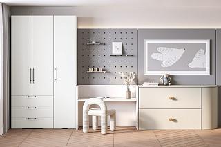 Шкаф распашной Мори-Хелена - 6 Белый