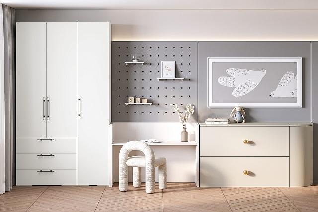 Шкаф распашной Мори-Хелена - 6 Белый