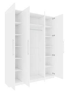 Шкаф распашной Калифорния - 4 Белый