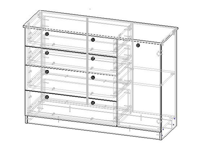 Комод Монреаль - 4.1