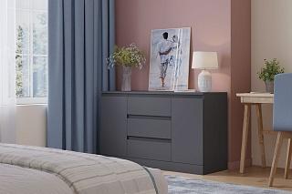 Комод Мальм - 25 Графит