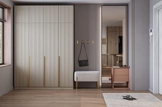 Шкаф распашной Монро - 4 с антресолью Кашемир