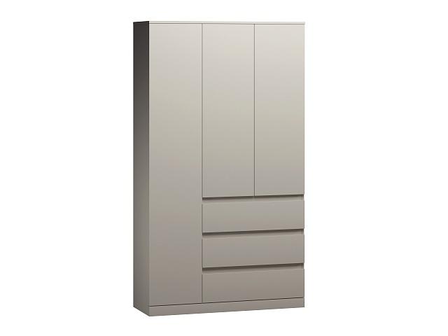 Шкаф распашной Мальм - 3 Кашемир