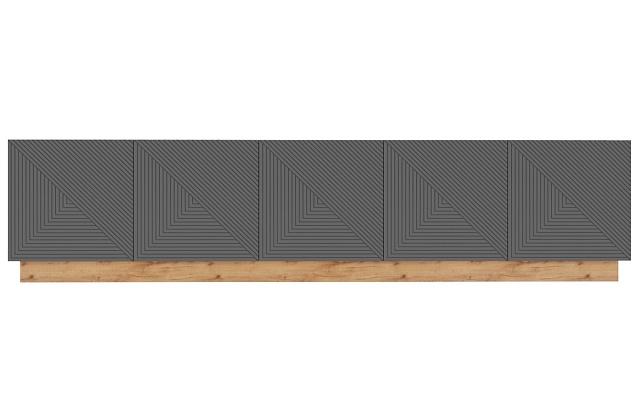 Тумба под ТВ Алиса 2 Серый