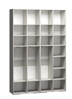 Шкаф распашной Брей - 2.1 с антресолью Кашемир