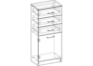 Комод Контраст - 2