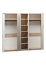 Шкаф распашной София РАХ - 28 МДФ Кастелло Медовый / Кашемир