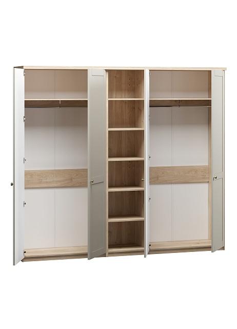 Шкаф распашной София РАХ - 28 МДФ Кастелло Медовый / Кашемир