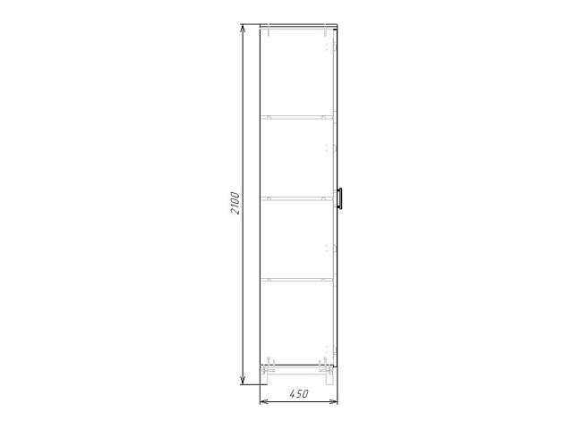 Стеллаж Техас - 3 МДФ