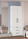 Шкаф распашной Мори-Хелена - 4 Белый