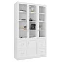 Книжный шкаф Библиограф - 3 №5 Белый