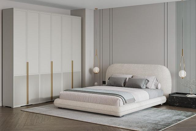 Шкаф распашной Телфорд - 6 Кашемир