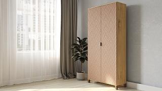 Шкаф распашной Марвин Йорк - 2 Роза