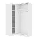 Шкаф-купе угловой Ромео - 7 Белый