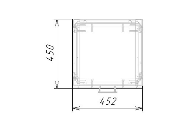 Тумба прикроватная Техас - 2 МДФ