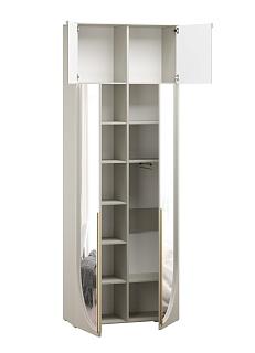 Шкаф распашной Брей - 1.2 с антресолью Кашемир