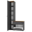 Прихожая Квели - 5 Графит